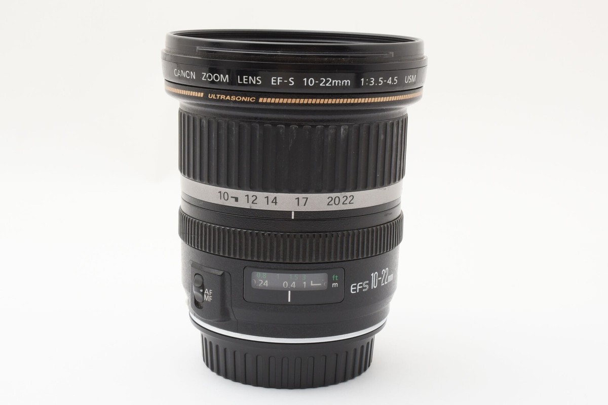 Canon EF-S 10-22mm F/3.5-4.5 USM Zoom Lens w/Hood Excellent MIJ