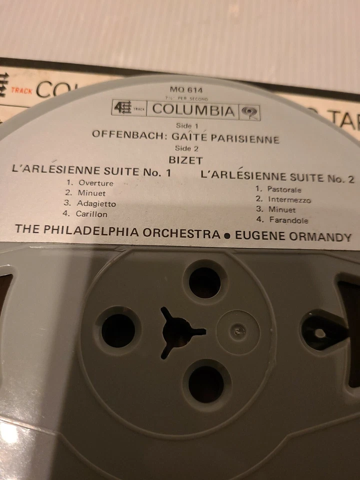 Carrete a carrete Offenbach Gaite Parisienne Philadelphia Orchestra Eugene Ormandy Foto 4 de 4