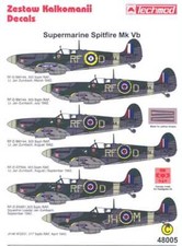 Techmod Decals 1/48 SUPERMARINE SPITFIRE Mk-Vb w/Masks