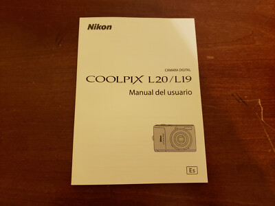 Nikon Coolpix L20 L19 Manual del Usuario et Guia de Inicio