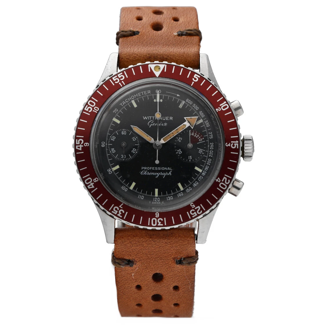 Vintage wittnauer chronograph clearance