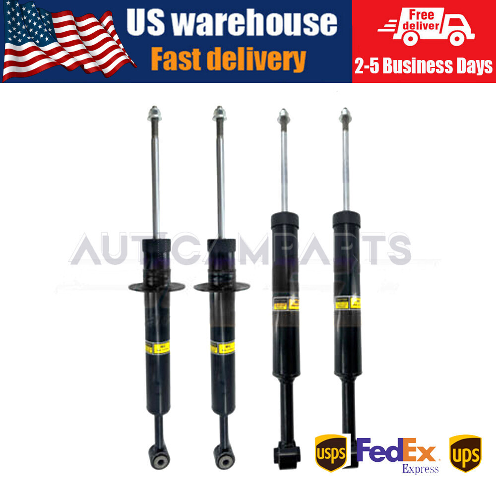 4X Fit 2014-19 Maserati Ghibli RWD Front Rear Left Right Shock Absorber Struts