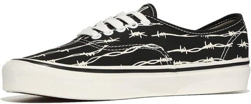VANS Mens 12 Authentic 44 DX x Anaheim Factory OG Black Cream