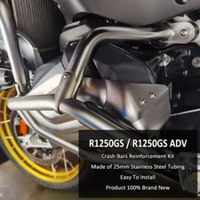 For BMW R1250GS ADV Engine Crash Bar Bumper Frame Protection Reinforcement Bar