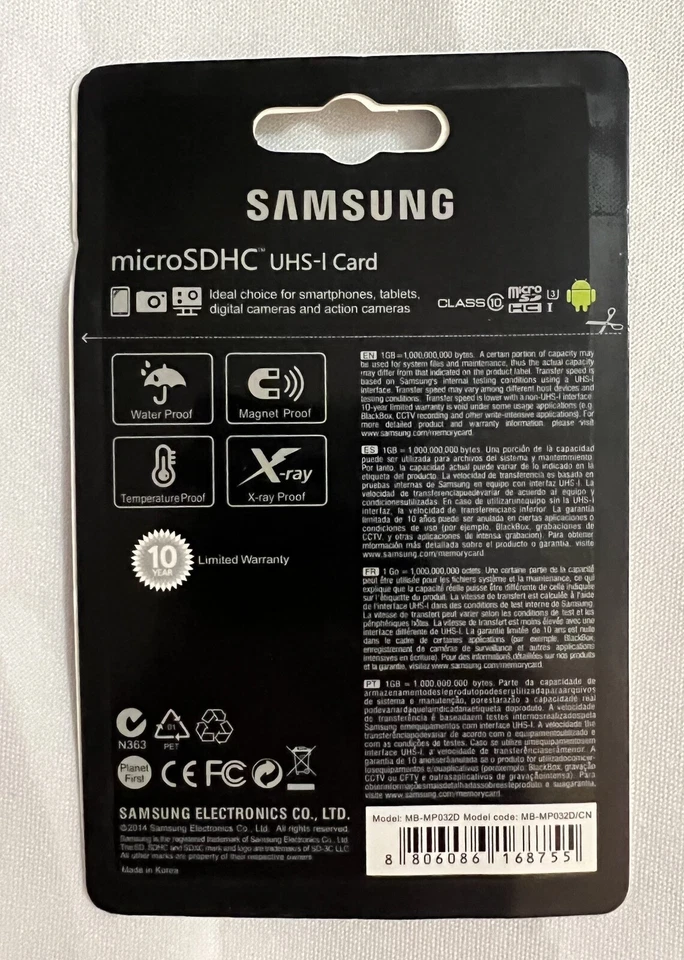 Samsung EVO Plus 256GB Micro SDXC U3 Memory Card with SD Adapter - Image 2 of 3