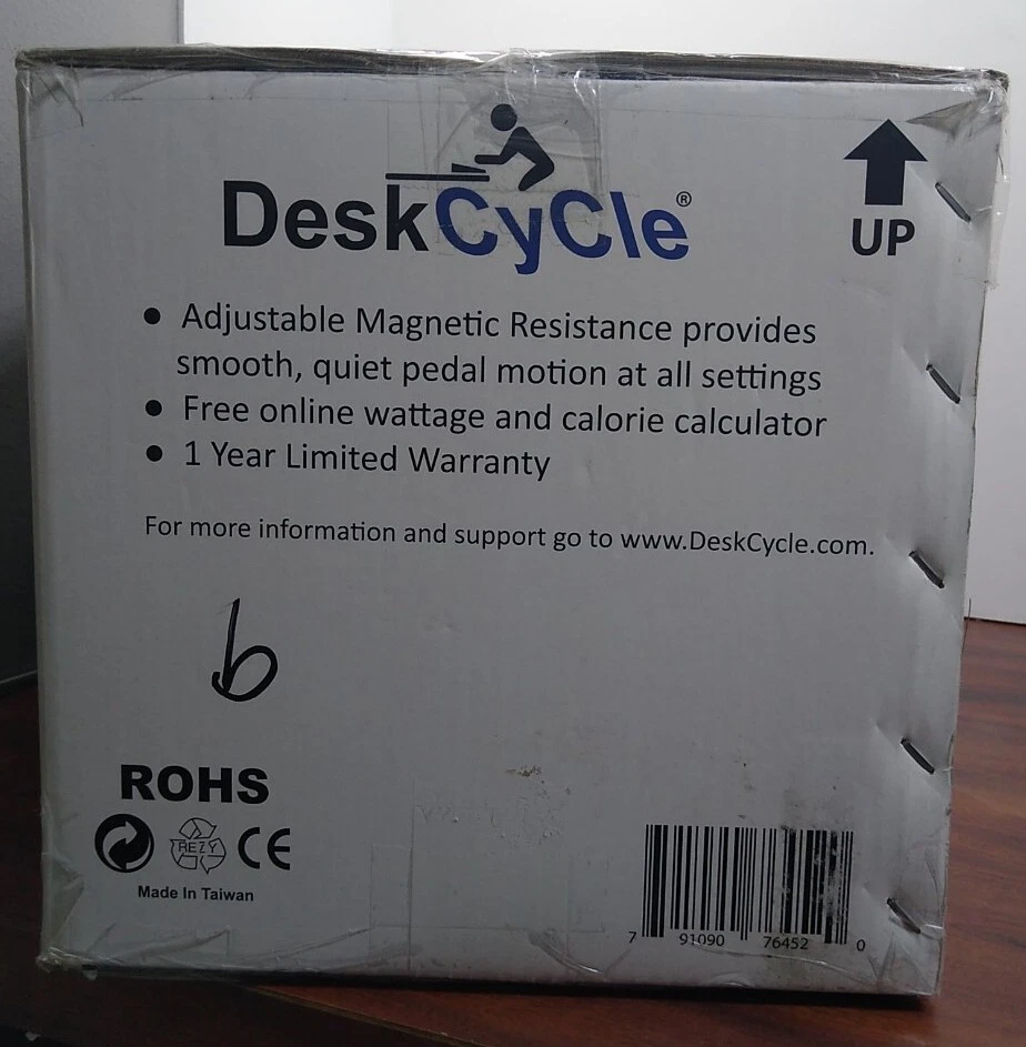DeskCycle Under Desk Bike Pedal Exerciser | Brand New Sealed In Box - Image 4 of 4