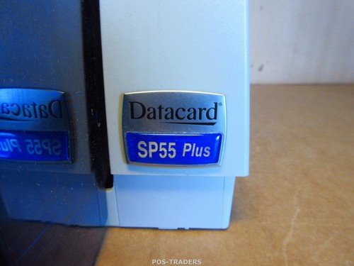 Datacard SP55 Plus SP55CH1NET SC347 Color ID Card Simplex Printer BAD PRINTS - Bild 4 von 10