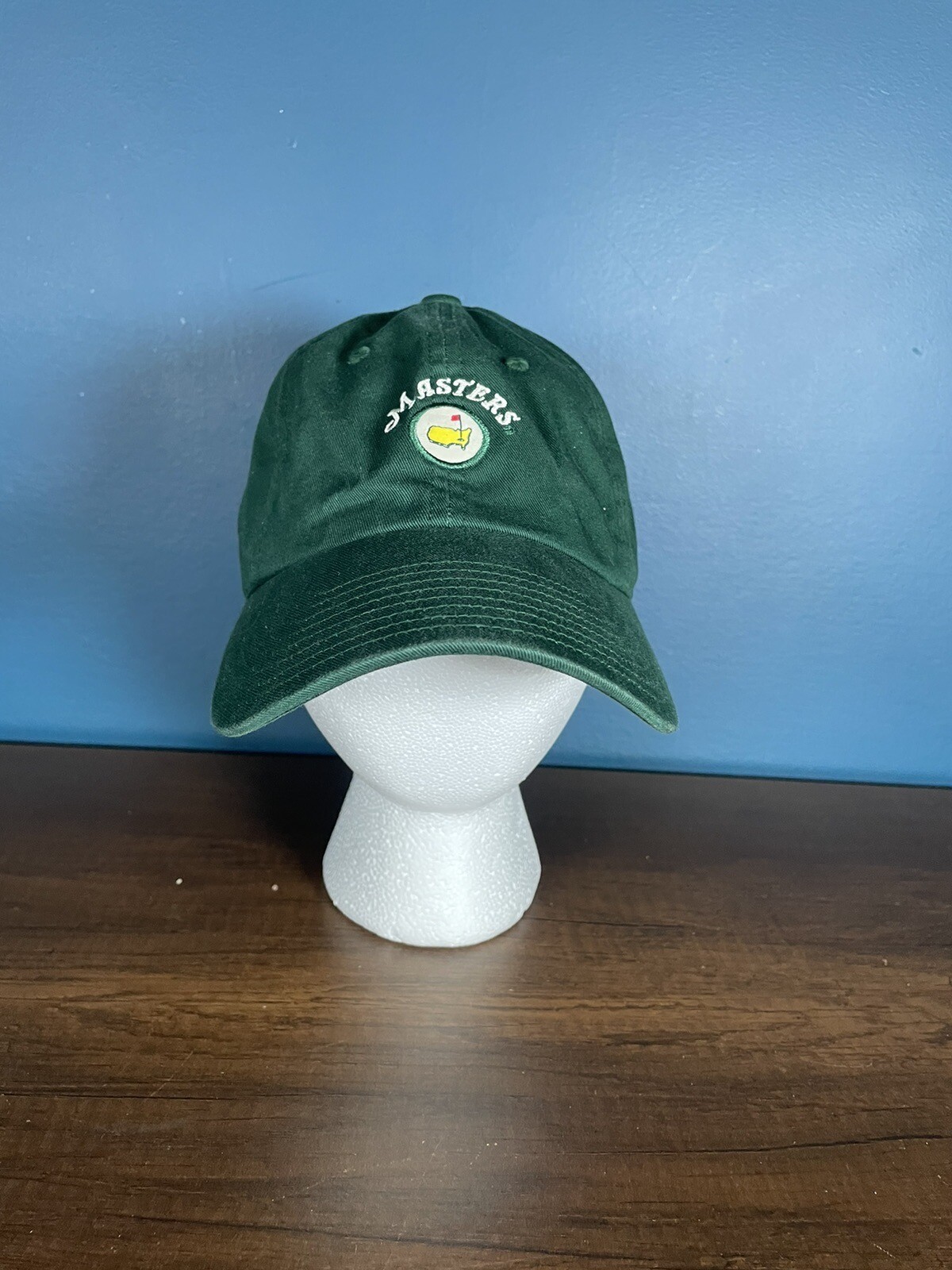 MASTERS CAP HAT ADJUSTABLE STRAPBACK GREEN AMERIC… - image 1