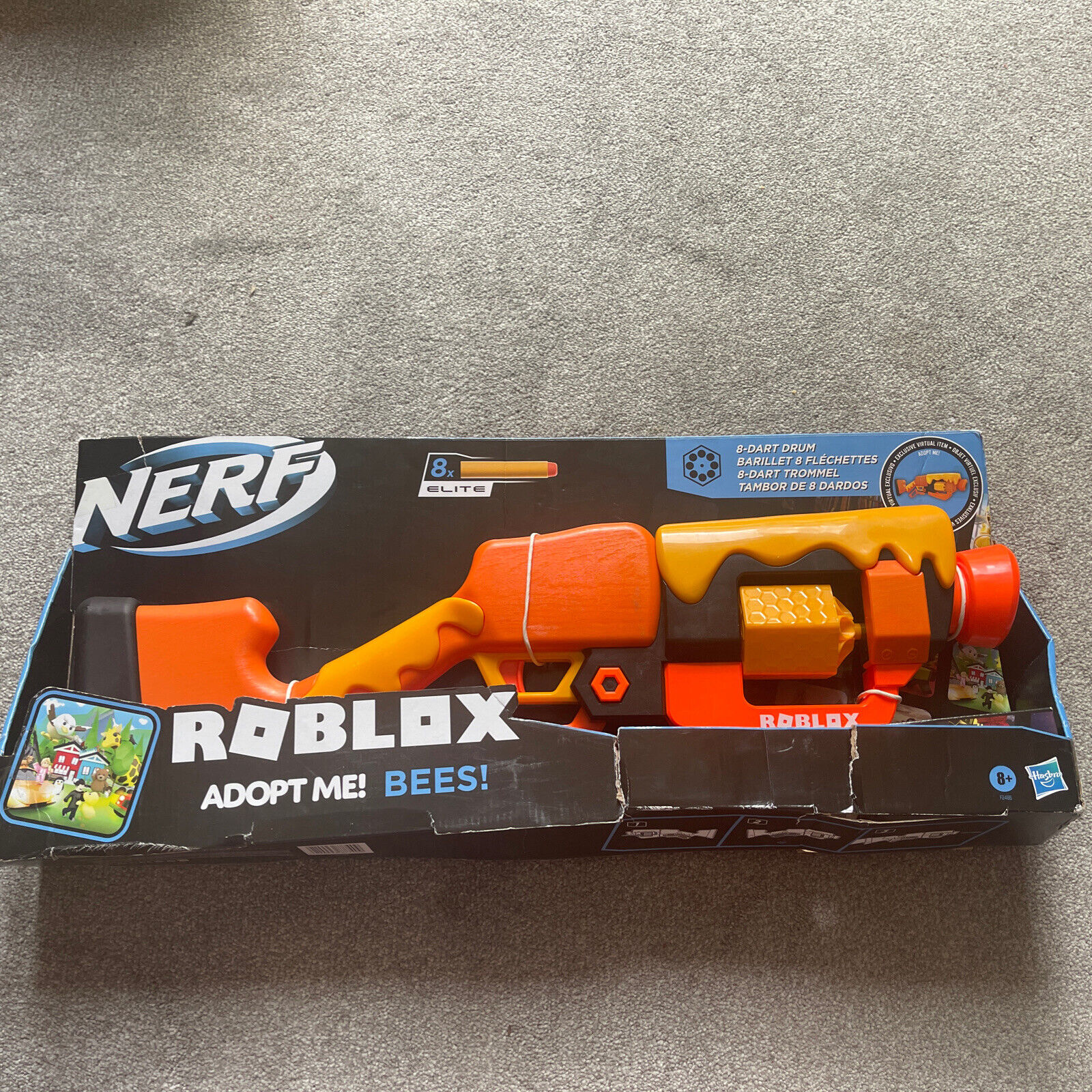 Hasbro F2486 Nerf Roblox Adopt Me!: BEES! Lever Action Blaster, 1 - Foods  Co.