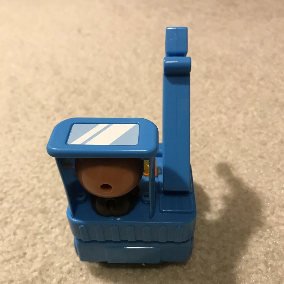 Anpanman Toy Construction Car Vehicle Blue Crane Truck Turns Joy Palette Toddler - Image 3 of 4