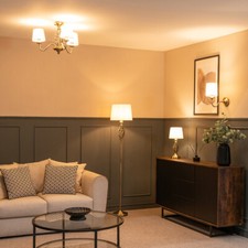 Traditional Wall Light Fitting Fabric Lampshade Chrome Cream Antique Brass Lamp