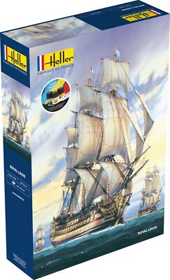 Heller Bausatz 58892 - STARTER KIT Segelschiff Royal Louis  1:200