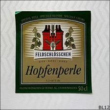 Feldschlosschen Hopfenperle Beer Label (BL12)