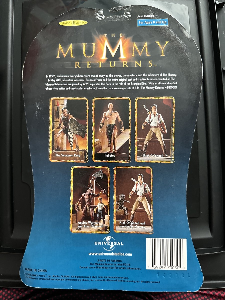 2001 JAKKS PACIFIC--THE MUMMY RETURNS MOVIE--6