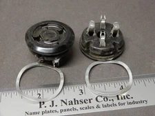 Amphenol 4 Pin Retaining Ring Socket 78S4 (2) NOS Amplifier/Organ/Wurlitzer S4