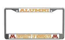 University of Minnesota Alumni Metal License Plate Frame