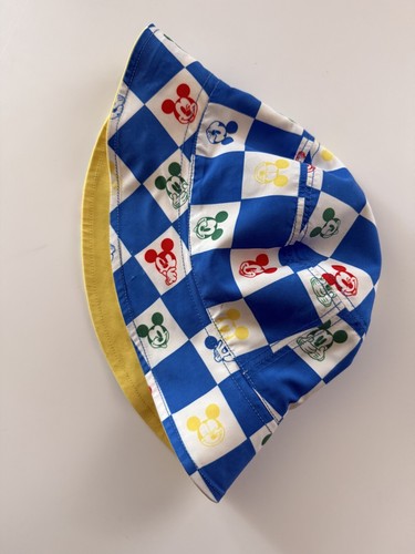 DISNEY Reversible HANNA ANDERSSON MICKEY MOUSE VACATION Bucket Hat Adults L - Picture 7 of 9