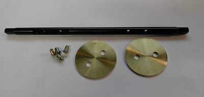 ALFA ROMEO 1900 SOLEX 40 PII SHAFT AND PLATES 