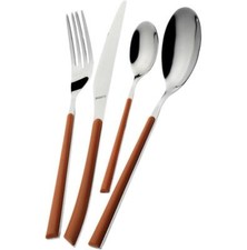 BUGATTI SERVIZIO POSATE 24 PZ PER 6 PERSONE IN ACCIAIO INOX - STELLA