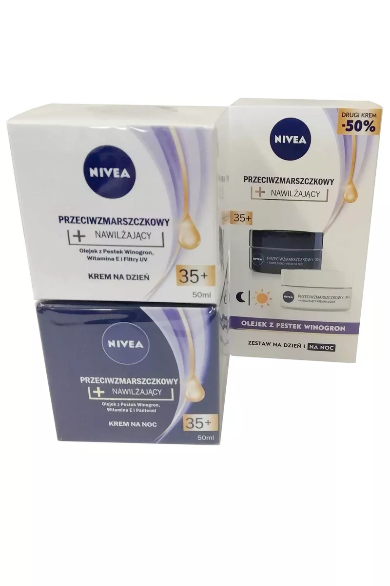 Nivea Anti Wrinkle Moisture 35 Nivea Day Care 50ml Night Care 50ml