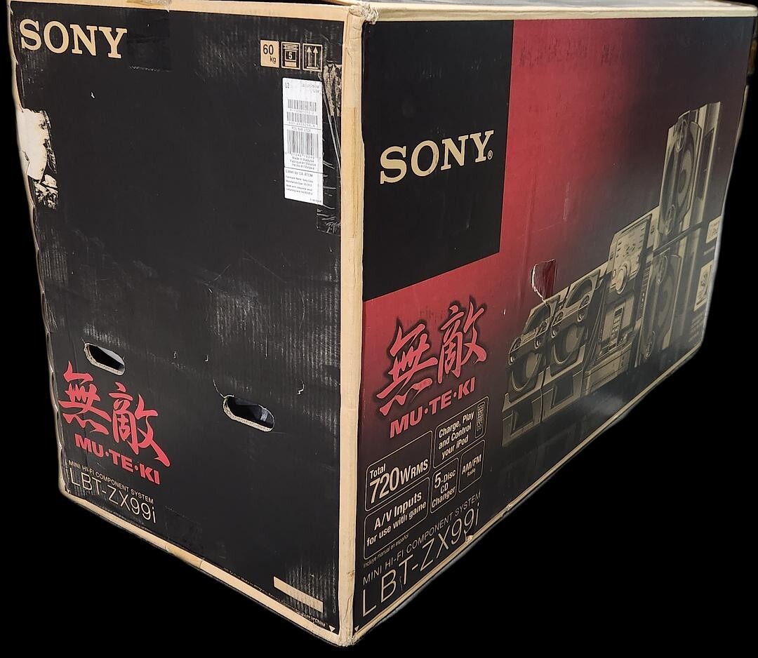 NEW Sony LBT-ZX99i Muteki 720W HI-FI Component System 5-Disc NEW Sony LBT-ZX99i Muteki 720W HI-FI Component System 5-Disc