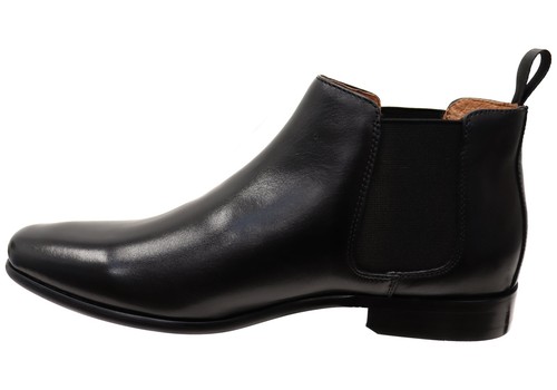 Florsheim Mens EE Extra Wide Leather Barret Plain Toe Chelsea Boots - Picture 8 of 15