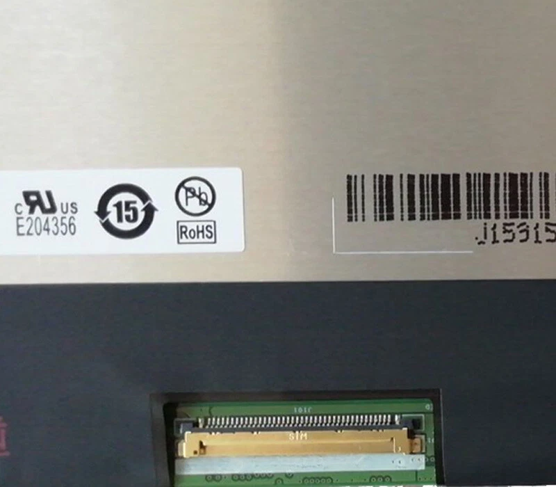 Portátil 144Hz 15.6" FHD Pantalla LCD F Asus Zephyrus S GX531GS GX531GX GX531GM 40 pines Foto 4 de 4