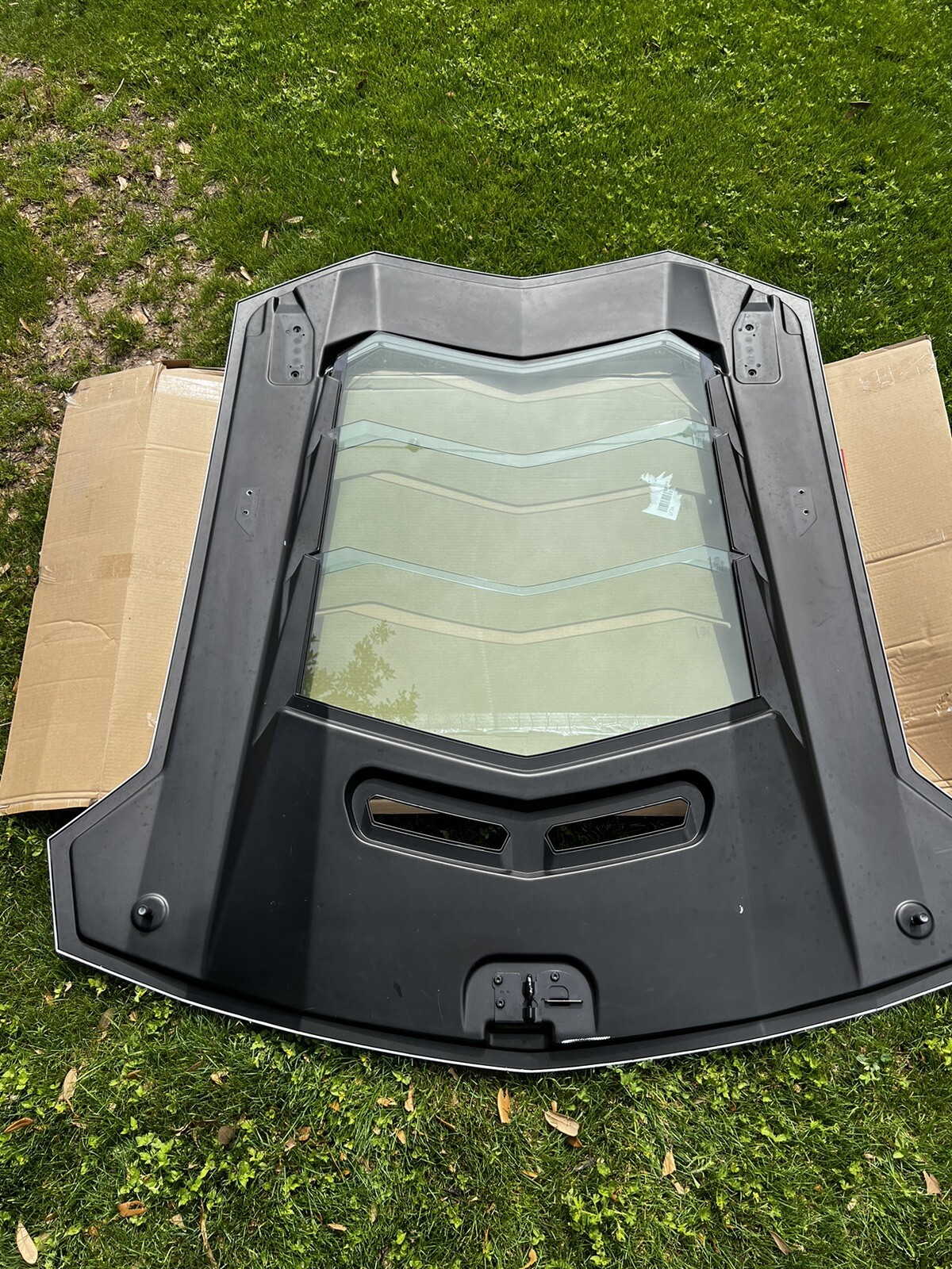 Aventador Lamborghini Rear Hood Glass