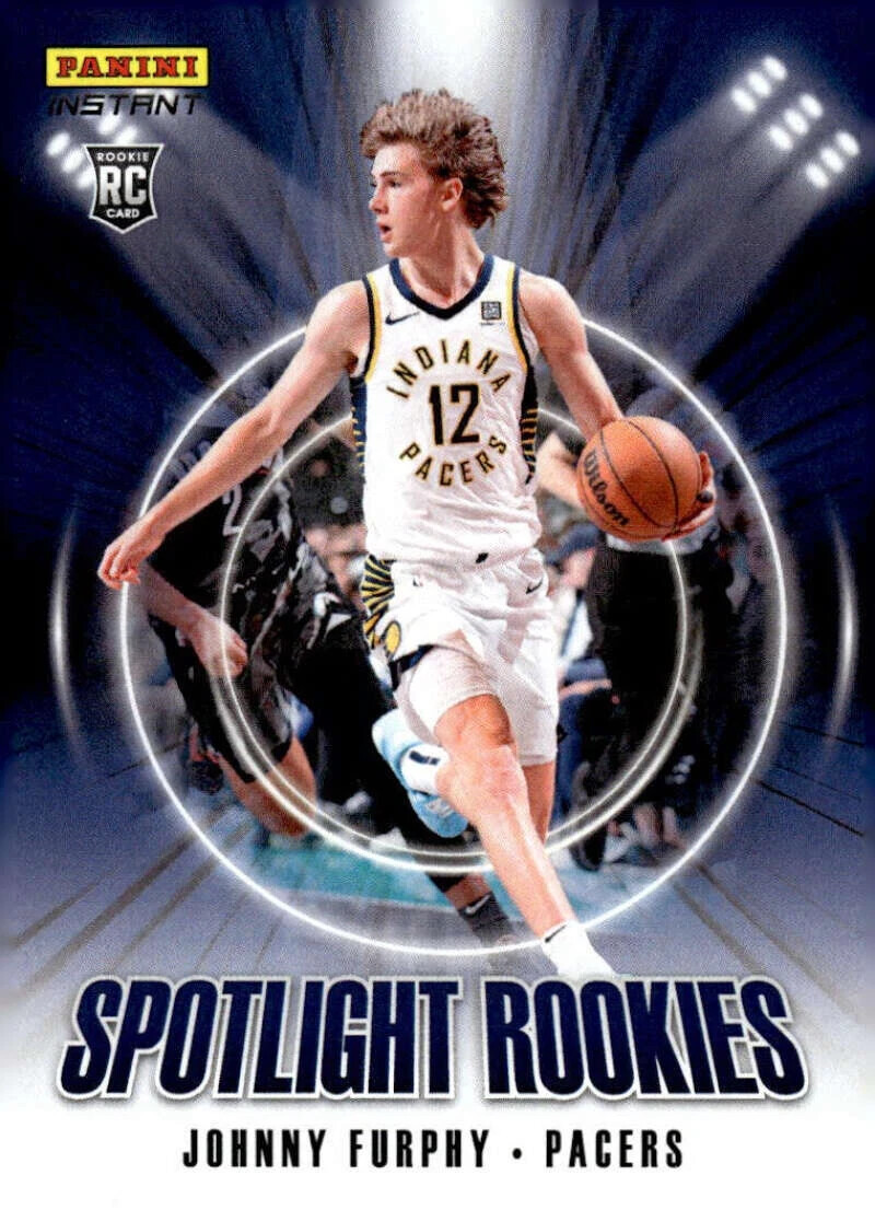 2024-25 Panini Instant Johnny Furphy SPOTLIGHT ROOKIES 1/170 SP Pacers #SR.34 RC
