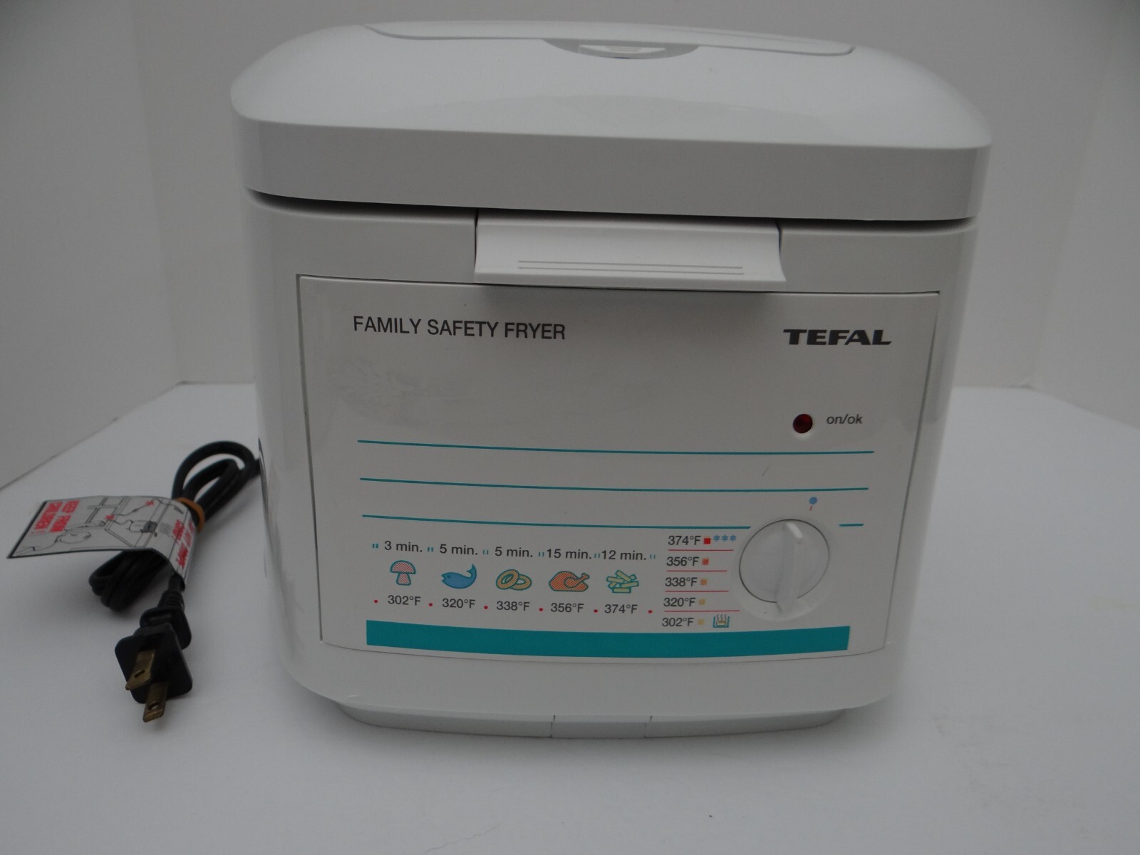 Tefal F06-C1 M Family Safety Fryer with Booklet No Original Box  -image