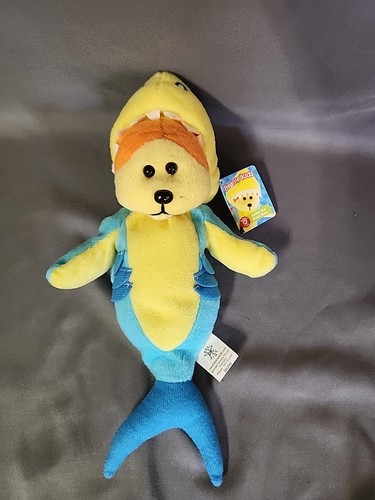 SKANSEN BEANIE KID "SMILES" THE SHARK BEAR MWMT - Picture 5 of 8