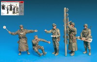 Miniart 1/35 Kit Action Figuren MilitÄR German Feldgendarmerie Modellauto