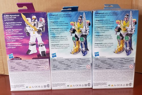 Mighty Morphin Power Rangers Dragonzord & Tigerzord 6" Action Figure Hasbro 2022 - Picture 2 of 3