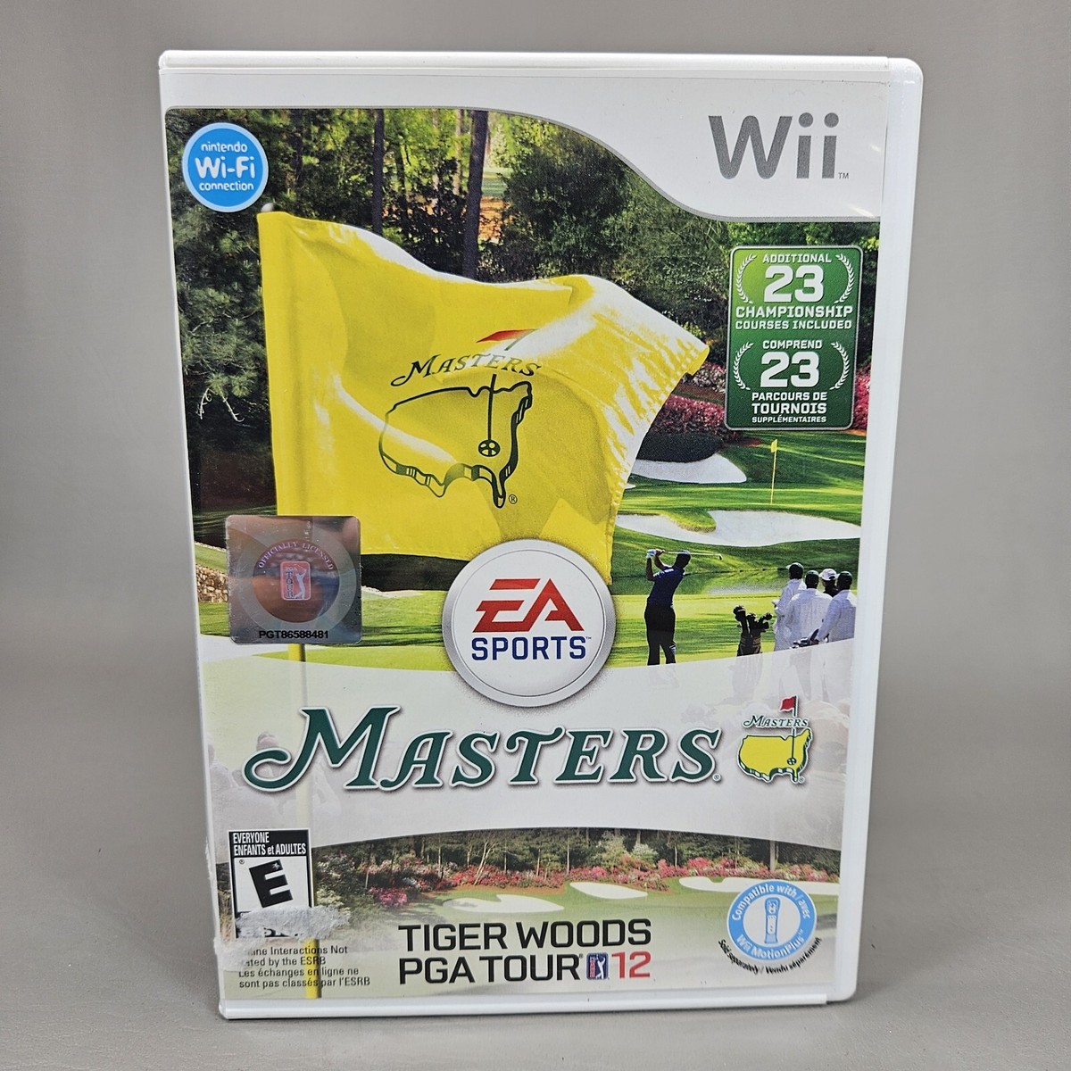 Tiger Woods PGA Tour 12: The Masters (Nintendo Wii, 2011) Complete - Main Image