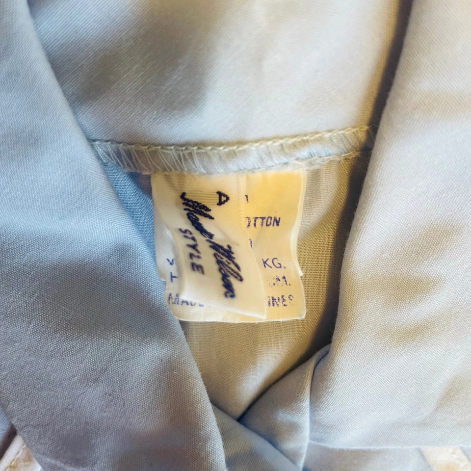 3 X Vintage Maude Wilson Baby Boy Shirts  button up shirts 60s, 70s size 0 & 00 - Изображение 2 из 4