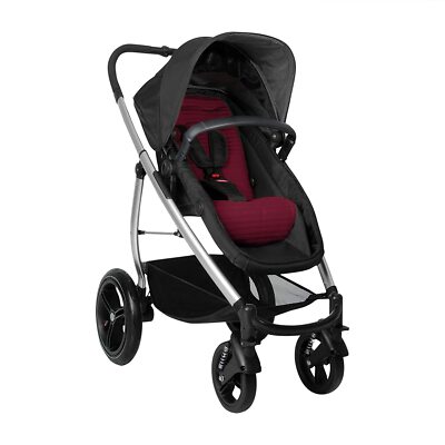 Phil&Teds Smart Lux Stroller, Ruby (Damaged Packaging)
