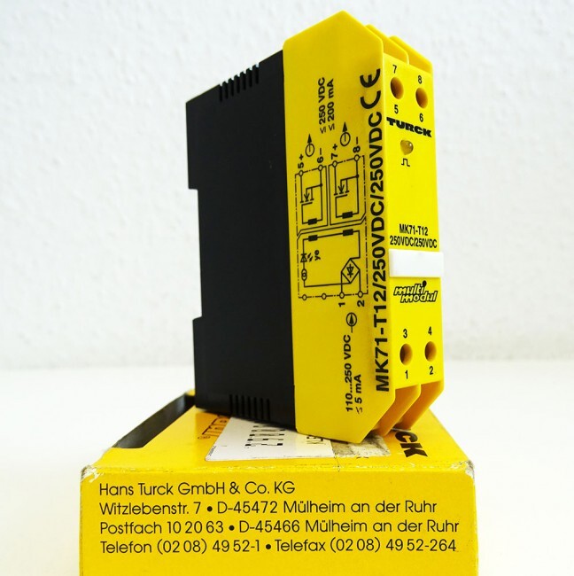 TURCK MK71-T12 250VDC/250VDC Multimodule -Unused/Original Box-