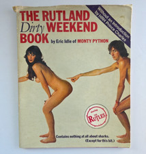 Rutland Dirty Weekend Book by Eric Idle 1976 Monty Python Vatican Sex Manual