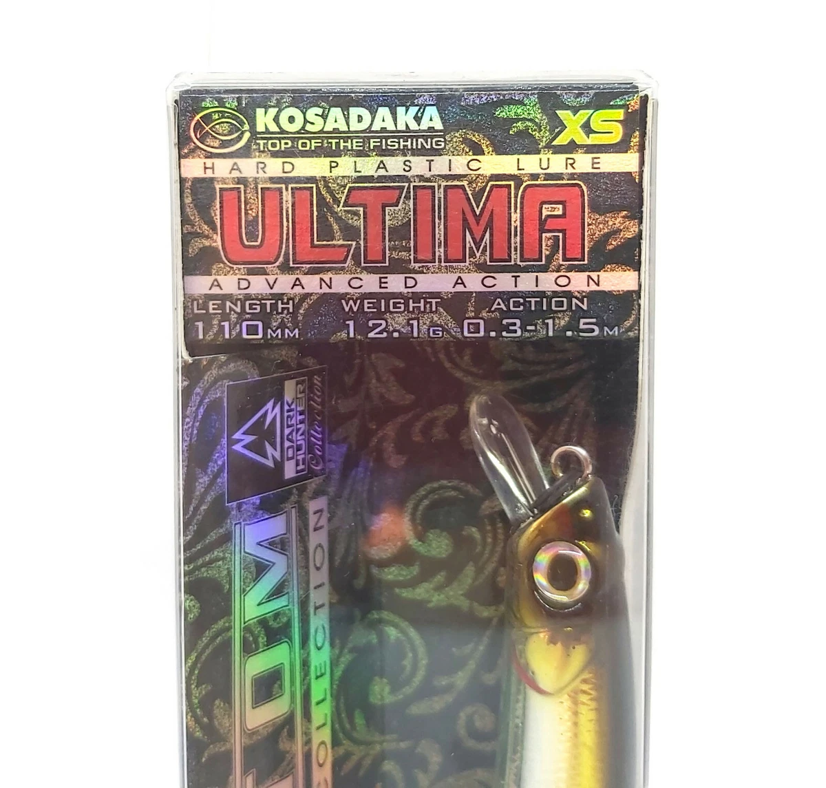 KOSADAKA PHANTOM ULTIMA XS 110F FLOATING FISHING HARD BAIT MINNOW LURE 110mm