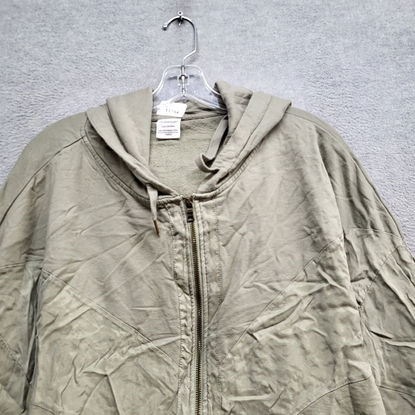 victoria-secret-vs colorblock full zip hoodie
