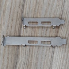1Pcs For Lenovo GT1010 2G Graphic Card DP DP I/O Shield BackPlate Blende Bracket
