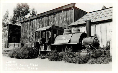 RPPC Knotts Berry Place Old Borax Mine Train Engine # 46 Ghost Town
