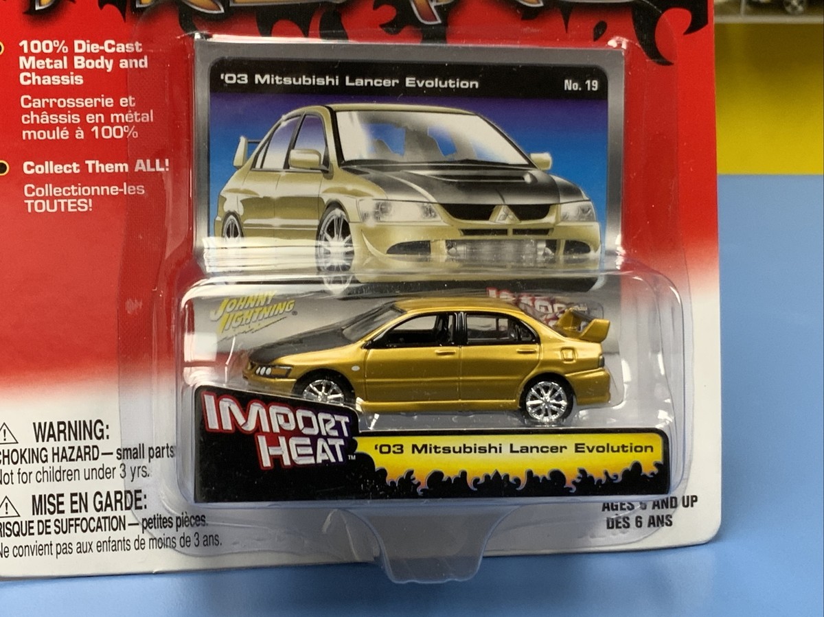 JOHNNY LIGHTNING STREET FREAKS '03 MITSUBISHI LANCER EVOLUTION