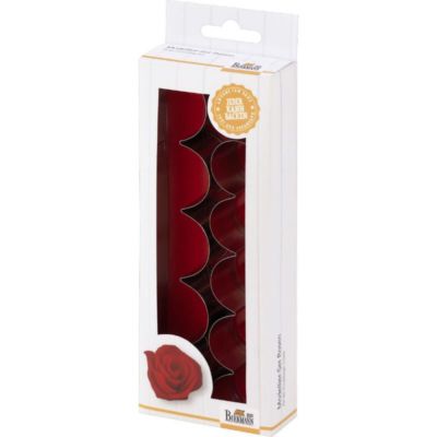Birkmann Modellierset Rosen 2tlg Ausstechform Rose Fondant Tortendeko Ausstecher