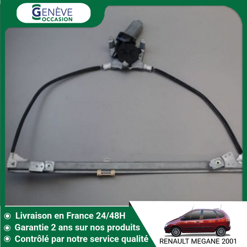 Lève-vitre Avant Droit Pour Renault Megane Scenic I – Pièce D'origine RL06FR-M / 7700838591