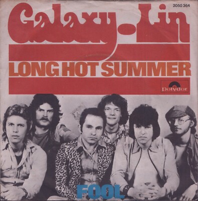 GALAXY-LIN: Long Hot Summer (´75 / rare orig. German 7'' / Dutch Prog)