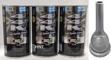 BG 44K PLATINUM Fuel System Cleaner Additive 11oz. Can PN 208 Free Funnel 3 Pack