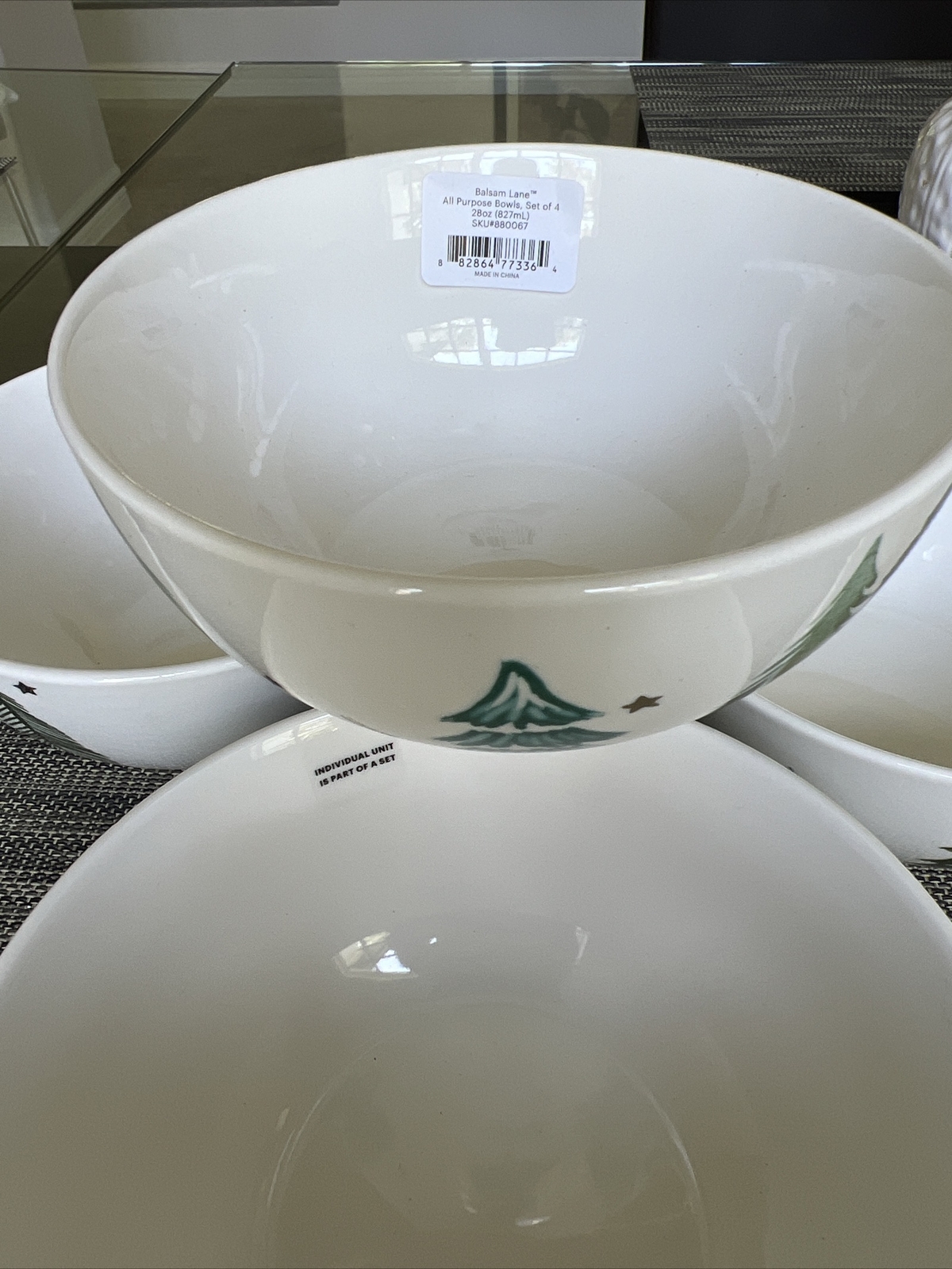 Lenox Balsam Lane 4-Piece All-Purpose Bowl Set