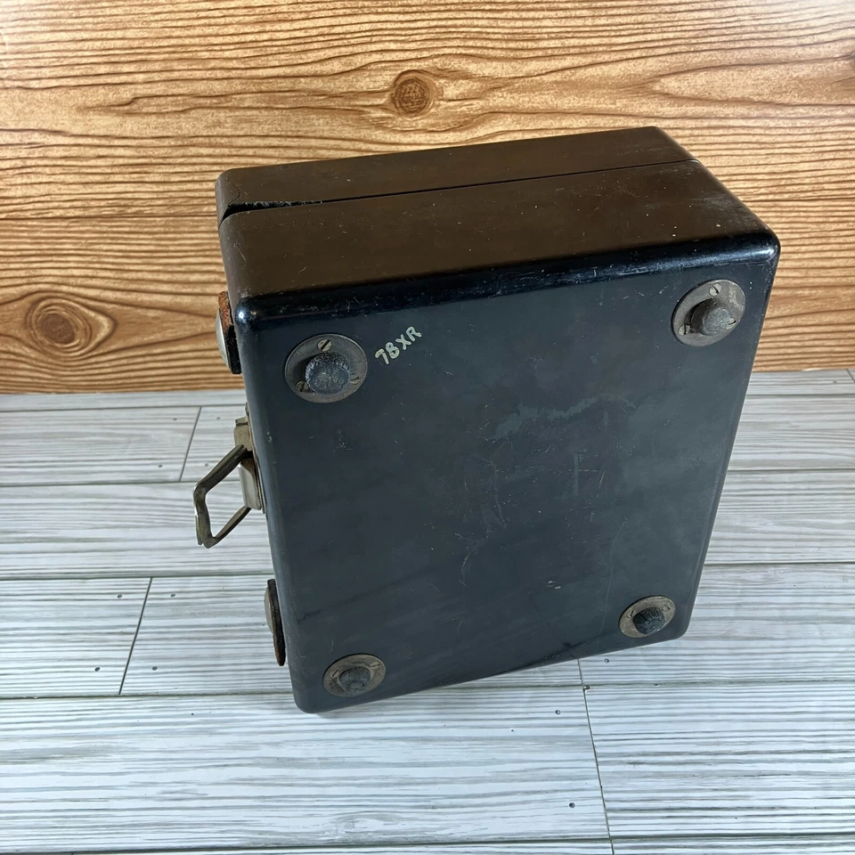 Voltímetro de corrente contínua tipo PX5 não testado vintage Westinghouse? - Imagem 4 de 4
