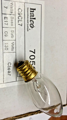 HALCO -C9CL7- 7W 130V - BULB LAMP (ONE LAMP)